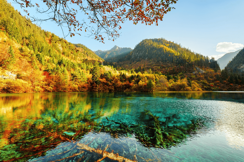 Its crisp air and fairytale-like scenery have earned it the title of China’s autumn paradise (Source: Pixabay)